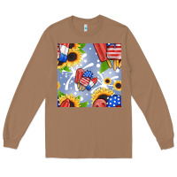 Toasted Coconut patriotic popsicle Long Sleeve Tee - BundleAndBundleShop