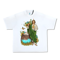 White san judas coffee cup sunflower Urban Heavy Tee - JahusDesignShop
