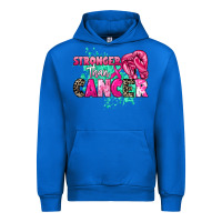 Cobalt Stronger than Cancer Urban Hoodie - HowdyJamesFarm