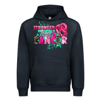 Navy Stronger than Cancer Urban Hoodie - HowdyJamesFarm