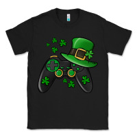 Black St Patricks Day Gamer Classic Tee - Jasminsmagicworld