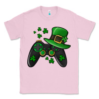 Bubblegum Pink St Patricks Day Gamer Classic Tee - Jasminsmagicworld