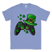 Colony Blue St Patricks Day Gamer Classic Tee - Jasminsmagicworld