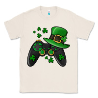 Natural St Patricks Day Gamer Classic Tee - Jasminsmagicworld