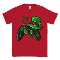 Red St Patricks Day Gamer Classic Tee - Jasminsmagicworld