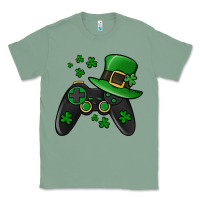 Sage St Patricks Day Gamer Classic Tee - Jasminsmagicworld