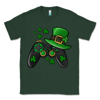 Sports Green St Patricks Day Gamer Classic Tee - Jasminsmagicworld