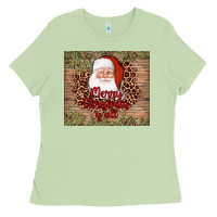 Matcha santa merry christmas y'all Ladies Tee - AdoDesignShop