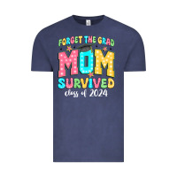 Vintage Denim forget the grad mom survived class of 2024 Vintage Tee - JahusDesignShop