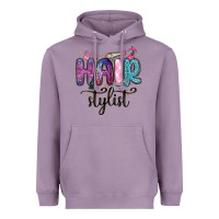 Lavender hair stylist Heavyweight Hoodie - MaliasSmallBusiness