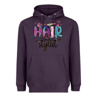 Plum hair stylist Heavyweight Hoodie - MaliasSmallBusiness