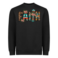 Black faith Heavyweight Sweatshirt - RacoonDesign