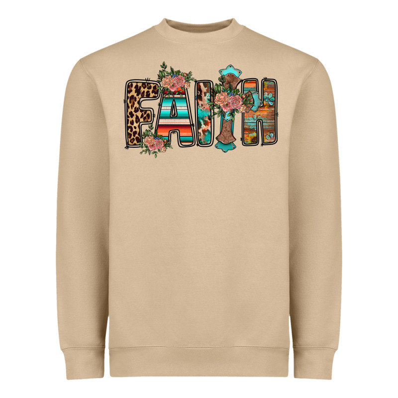 Faith Heavyweight Sweatshirt by RacoonDesign | Teevron