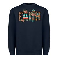 Navy faith Heavyweight Sweatshirt - RacoonDesign