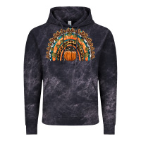 Cloud Black fall pumpkin rainbow Vintage Hoodie - HRA Design Shop