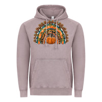 Vintage Zinc fall pumpkin rainbow Vintage Hoodie - HRA Design Shop