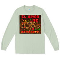 Matcha el amor se comparte with churros Long Sleeve Tee - AdoDesignShop