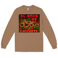 Toasted Coconut el amor se comparte with churros Long Sleeve Tee - AdoDesignShop