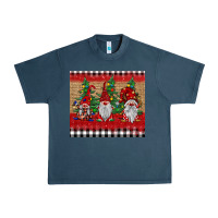 Midnight Navy Christmas gnomes Urban Heavy Tee - BarkalooDesign