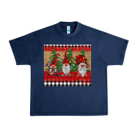 Navy Christmas gnomes Urban Heavy Tee - BarkalooDesign