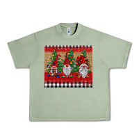 Oil Green Christmas gnomes Urban Heavy Tee - BarkalooDesign