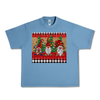 Pebble Blue Christmas gnomes Urban Heavy Tee - BarkalooDesign