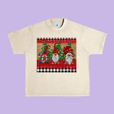 Christmas Gnomes Urban Heavy Tee Designed By Barkaloodesign