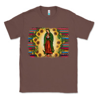 Chestnut serape our lady of guadalupe2 Classic Tee - JahusDesignShop