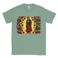 Sage serape our lady of guadalupe2 Classic Tee - JahusDesignShop