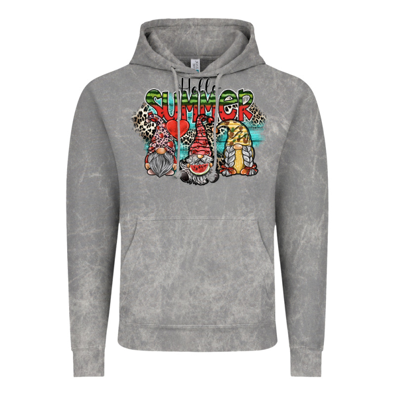 Hello Summer Vintage Hoodie by SublimationCraftShop | Teevron