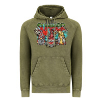 Vintage Olive hello summer Vintage Hoodie - SublimationCraftShop
