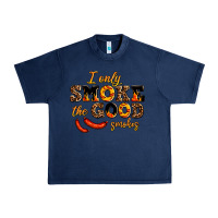 Navy i only smoke the good smokes Urban Heavy Tee - AdoDesignShop
