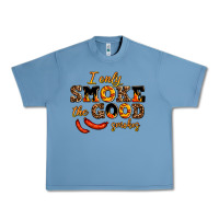 Pebble Blue i only smoke the good smokes Urban Heavy Tee - AdoDesignShop