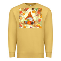 Antique Gold fall gnome Premium Sweatshirt - MaliasSmallBusiness