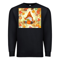 Black fall gnome Premium Sweatshirt - MaliasSmallBusiness