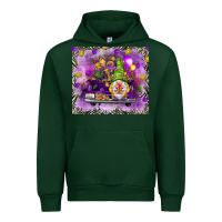 Forest Green gnome on the truck tumbler hjf Urban Hoodie - HowdyJamesFarm