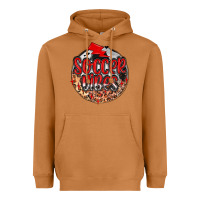 Meerkat soccer vibes Heavyweight Hoodie - MaliasSmallBusiness