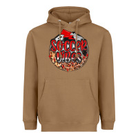 Toasted Coconut soccer vibes Heavyweight Hoodie - MaliasSmallBusiness