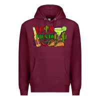 Burgundy let's fiesta taco and beer Premium Hoodie - BarkalooDesign