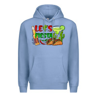 Colony Blue let's fiesta taco and beer Premium Hoodie - BarkalooDesign