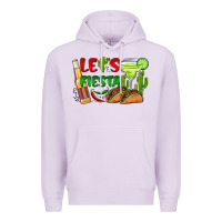 Lilac let's fiesta taco and beer Premium Hoodie - BarkalooDesign