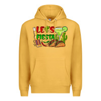 Mustard let's fiesta taco and beer Premium Hoodie - BarkalooDesign