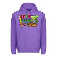 Purple let's fiesta taco and beer Premium Hoodie - BarkalooDesign