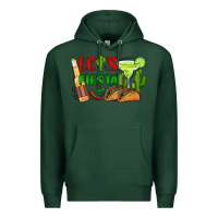 Sports Green let's fiesta taco and beer Premium Hoodie - BarkalooDesign
