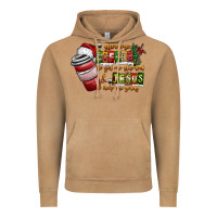 Vintage Camel Coffee  Jesus Vintage Hoodie - CowhideDigitalArt