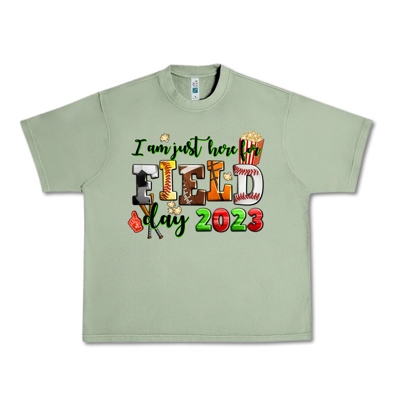I Am Just Here For Field Day  2023 Urban Heavy Tee by AdoDesignShop | Teevron