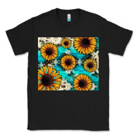 Black gemstone sunflower Classic Tee - JahusDesignShop