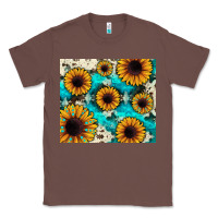 Chestnut gemstone sunflower Classic Tee - JahusDesignShop