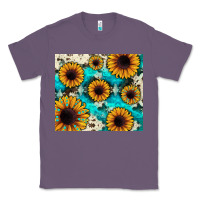 Lavender gemstone sunflower Classic Tee - JahusDesignShop