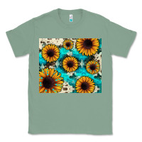 Sage gemstone sunflower Classic Tee - JahusDesignShop